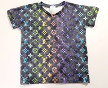 Load image into Gallery viewer, *BACK ORDER* Ever After Designs - LV Rainbow Glitter on Black