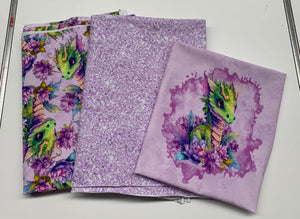 *BACK ORDER* Ever After Designs - Dragon Lilac Panels