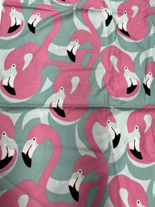DESTASH Alexander Henry Flamingo  Cotton Woven 50cm