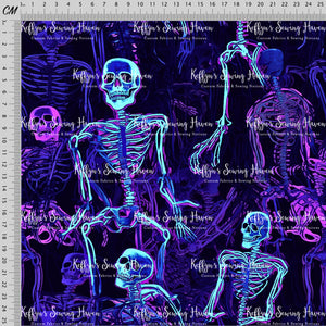 *BACK ORDER* Halloween Neon Skeletons