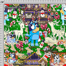Load image into Gallery viewer, *BACK ORDER* Blue Dog Xmas Green Main
