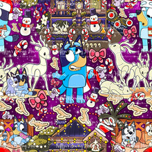 Load image into Gallery viewer, *BACK ORDER* Blue Dog Xmas Plum Main