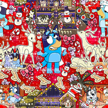 Load image into Gallery viewer, *BACK ORDER* Blue Dog Xmas Red Main
