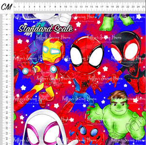 *BACK ORDER* Spidey Friends 'Group' Main Blue/Red