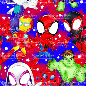 *BACK ORDER* Spidey Friends 'Group' Main Blue/Red