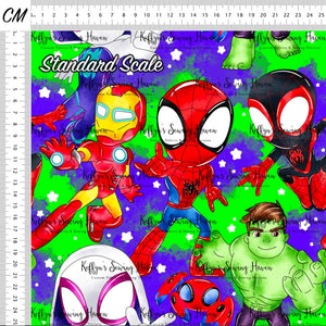 *BACK ORDER* Spidey Friends 'Group' Main Green