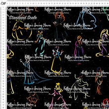 Load image into Gallery viewer, *BACK ORDER* Princess Outlines V2 Main
