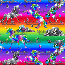 Load image into Gallery viewer, *BACK ORDER* Disco Unicorns Rainbow
