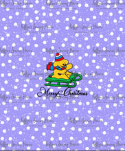 Load image into Gallery viewer, *BACK ORDER* Playful Pup Xmas &#39;Sleigh&#39; BIG KID Panels