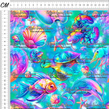 Load image into Gallery viewer, *BACK ORDER* Magical Sea Creatures Teal Main