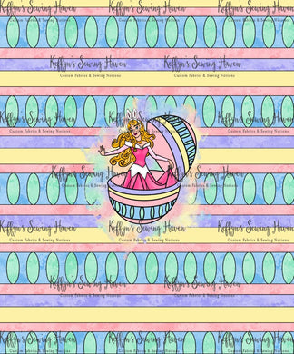 *BACK ORDER* Easter Sleeping Princess Stripes Panels
