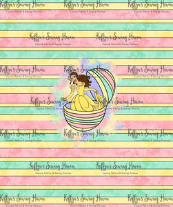 *BACK ORDER* Easter Librarian Princess Stripes Panels
