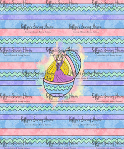 *BACK ORDER* Easter Sun Princess Stripe Panels
