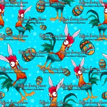 Load image into Gallery viewer, *BACK ORDER* Easter Crazy Rooster Blue