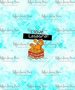 *BACK ORDER* Garfield Doodle 'Lasagna' CHILD Panels 1-5