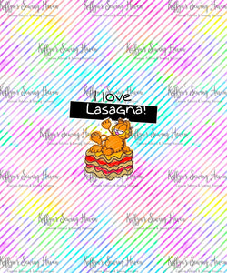 *BACK ORDER* Garfield Doodle 'Lasagna' ADULT Panels 1-5