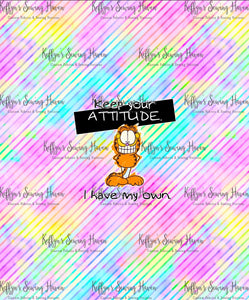 *BACK ORDER* Garfield Doodle 'Attitude' BIG KID Panels 1-5