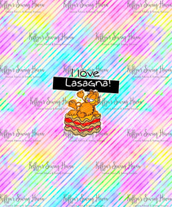 *BACK ORDER* Garfield Doodle 'Lasagna' CHILD Panels 1-5