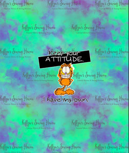 *BACK ORDER* Garfield Doodle 'Attitude' CHILD Panels 6-11