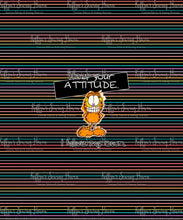 Load image into Gallery viewer, *BACK ORDER* Garfield Doodle &#39;Attitude&#39; CHILD Panels 6-11