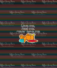 Load image into Gallery viewer, *BACK ORDER* Garfield Doodle &#39;Feed Me&#39; ADULT Panels 6-11
