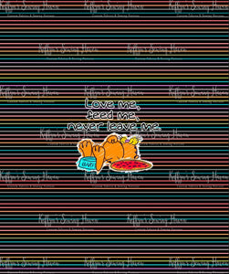 *BACK ORDER* Garfield Doodle 'Feed Me' BIG KID Panels 6-11