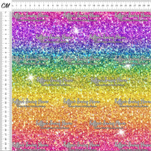 Load image into Gallery viewer, *BACK ORDER* Princess Outlines Glitter Bright Rainbow Ombre