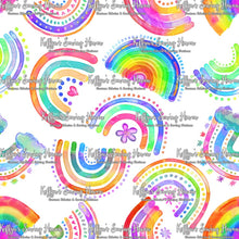 Load image into Gallery viewer, *BACK ORDER* Watercolour Rainbows White