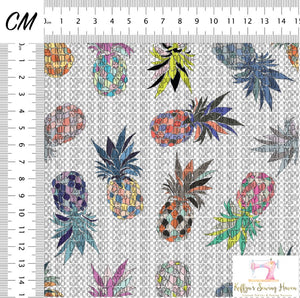 *BACK ORDER* Pineapples Muted CLEAR VINYL