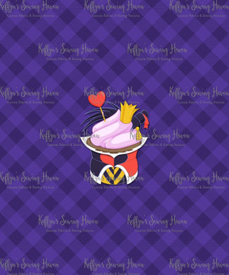 *BACK ORDER* Villain Cupcakes 'Queen of Hearts' Panels