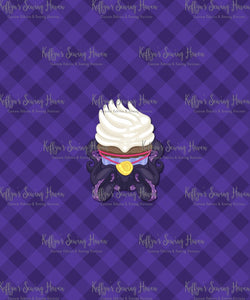 *BACK ORDER* Villain Cupcakes 'Evil Sea Witch' Panels
