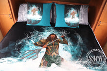 Load image into Gallery viewer, *BACK ORDER* Aquaman Blanket Topper