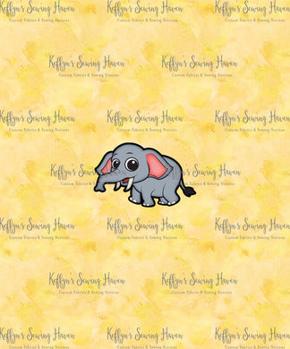*BACK ORDER* Safari Animals Elephant Panels
