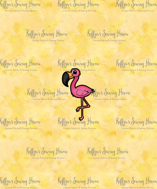 *BACK ORDER* Safari Animals Flamingo Panels