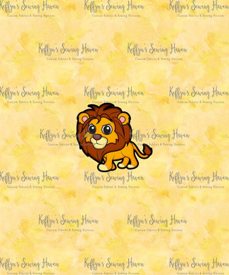 *BACK ORDER* Safari Animals Lion Panels