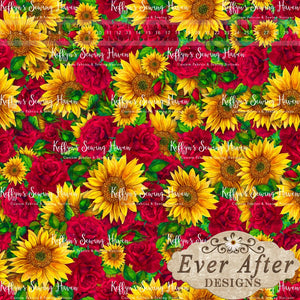 *BACK ORDER* Ever After Designs - Sunflower Roses Full