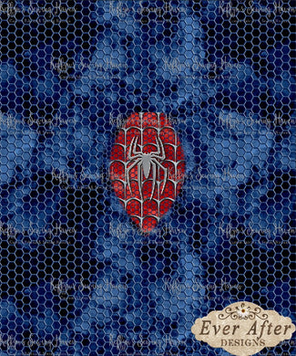 *BACK ORDER* Ever After Designs - Spiderman Red Spider Panel