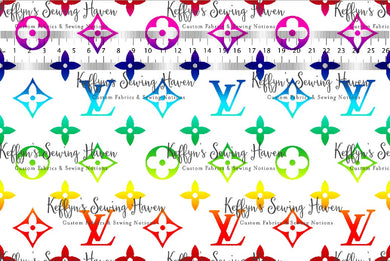 *BACK ORDER* Ever After Designs - LV White Rainbow