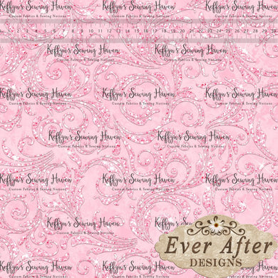 *BACK ORDER* Ever After Designs - Glitter Swirls Pink