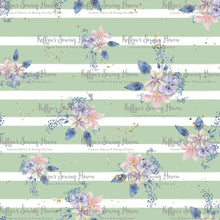 Load image into Gallery viewer, *BACK ORDER* Sage Striped Flowers
