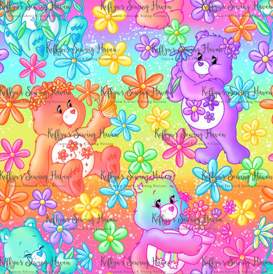 *BACK ORDER* Zara Rose Designs Spring Bears Rainbow