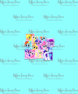 *BACK ORDER* Zara Rose Designs Pony Collage Panels