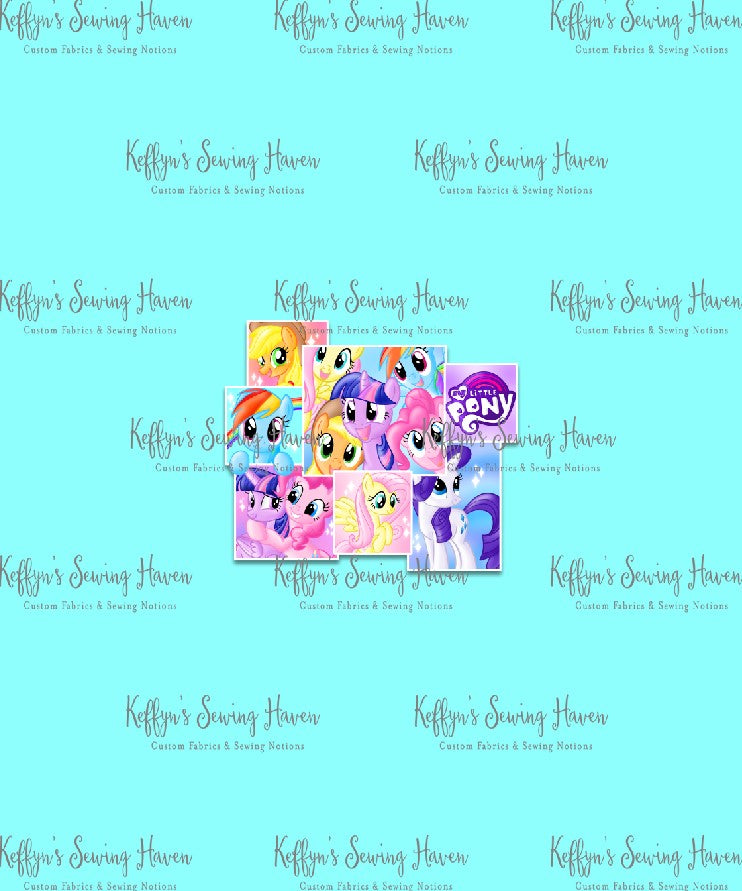*BACK ORDER* Zara Rose Designs Pony Collage Panels