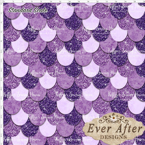 *BACK ORDER* Ever After Designs - Dragon Scales Purple