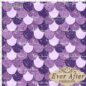*BACK ORDER* Ever After Designs - Dragon Scales Purple