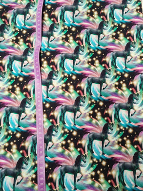 DESTASH Unicorns Cotton Lycra 50cm