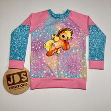 Load image into Gallery viewer, *BACK ORDER* Pony Mash Up CHILD Rainbow Panels