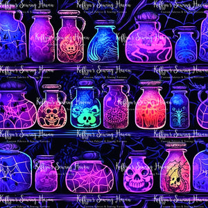 *BACK ORDER* Halloween Neon Potions