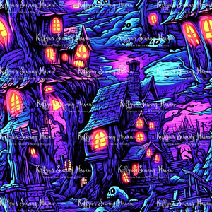 *BACK ORDER* Halloween Neon Haunted House