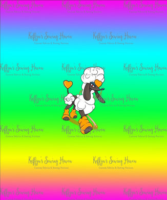 *BACK ORDER* Little Critters Poodle Rainbow Panels